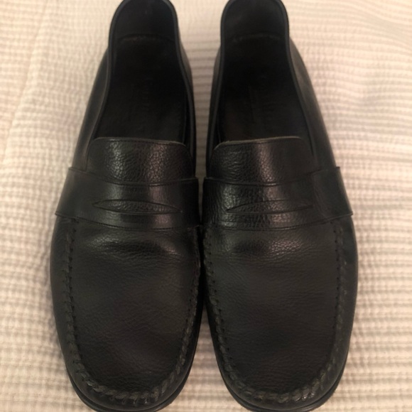 Cole Haan Black Leather Loafers (Country) - Picture 4 of 13